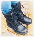 Global High Leg Boot (Black) 