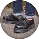 VST 4 Eyelet Mega Shoe (Black) 