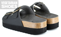 Wedge Sandal (Black) 