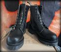 VST 8 Eyelet Mega Zip Boot (Black) 