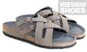 Cross Strap Sandal (Stone) 