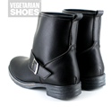 ladies pull on biker boots