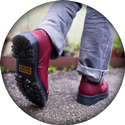 VST 10 Eyelet Boot (Cherry) 