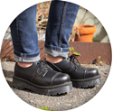 VST 4 Eyelet Mega Shoe (Black) 