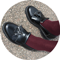 Airseal Tassel Loafer (Black) 