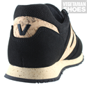 Vegan Runner Hemp/Cork (Black) 