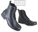 Vintage Boot Low Zip (Black) 