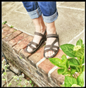 Regina Sandal (Brown) 
