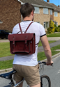 Cycle Satchel (Cherry) 