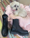 VST 8 Eyelet Mega Zip Boot (Black) 