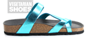 Toe Strap Sandal (Metalic Blue) 