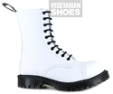 Airseal 10 Eye Boot Steel Toe (White) 