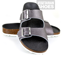 Two Strap Sandal (Pewter) 