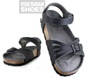 Paros Sandal (Black) 