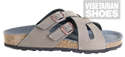 Cross Strap Sandal (Stone) 