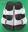 Two Strap Sandal (White) 