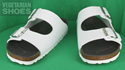 Two Strap Sandal (White) 