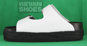 Chunky Two Strap Sandal (White) 