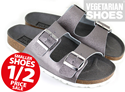 Two Strap Sandal (Pewter) 