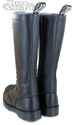 VST 18 Eyelet Zip Boot (Black) 