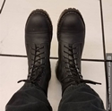 Airseal 10 Eye Boot Steel Toe (Black) 