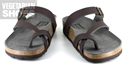 Toe Strap Sandal (Brown) 