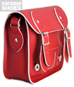 Shoulder Bag / Mini Satchel (Red) 