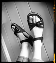 Paros Sandal (Black) 