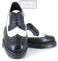 Airseal Wingtip Brogue (Black/White) 