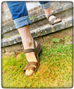 Regina Sandal (Brown) 