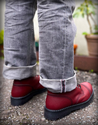 VST 10 Eyelet Boot (Cherry) 