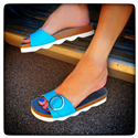 Dana Sandal (Blue) 