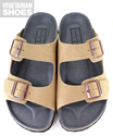 Two Strap Sandal Fake Suede (Sand) 