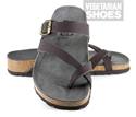 Toe Strap Sandal (Brown) 