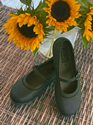 Amy Sandal (Mottled Green) 