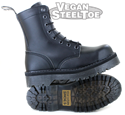 VST 8 Eyelet Mega Zip Boot (Black) 