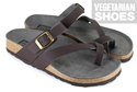 Toe Strap Sandal (Brown) 