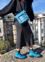 Shoulder Bag / Mini Satchel (Aqua) 