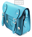 Shoulder Bag / Mini Satchel (Aqua) 