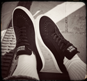 Brogue Sneaker (Black/White) 