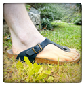 Toe Post Sandal (Black) 