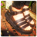 Lydia Sandal (Black) 