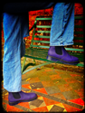 Airseal Chelsea Boot (Purple) 