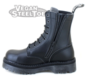 VST 8 Eyelet Mega Zip Boot (Black) 