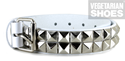 Studded Belt Pyramid (White) 