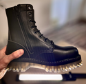 VST 8 Eyelet Mega Zip Boot (Black) 
