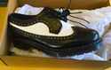 Airseal Wingtip Brogue (Black/White) 