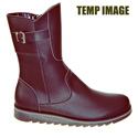 Action Boot Low (Burgundy)