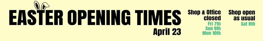 EASTER OPENING HOURS