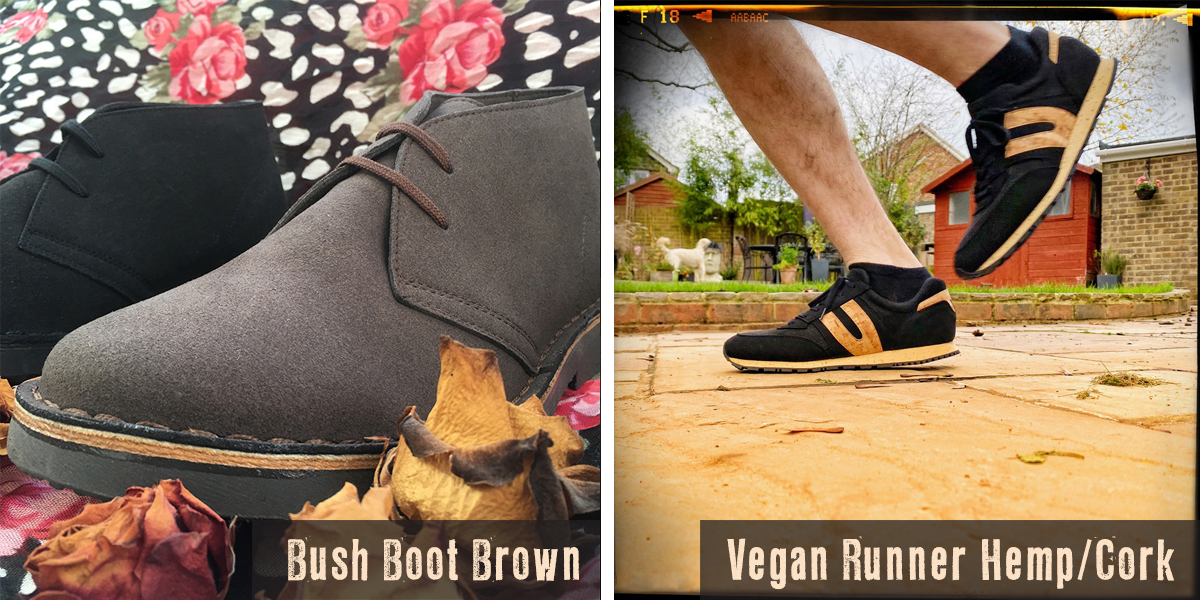 VEGAN FOOTWEAR by Vegetarian Shoes. Made in UK and Europe
